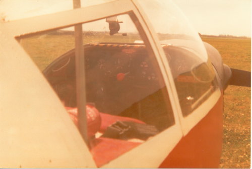 [Glider cockpit]